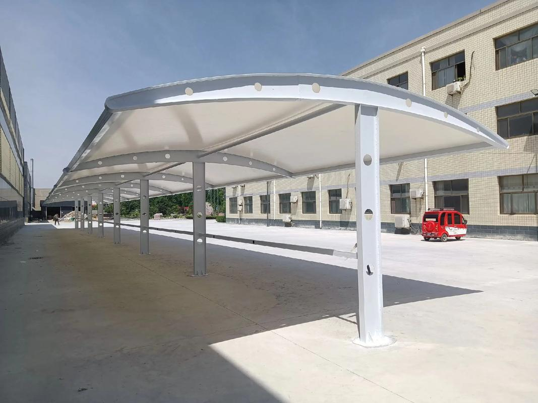 膜结构车棚怎样加固骨架？